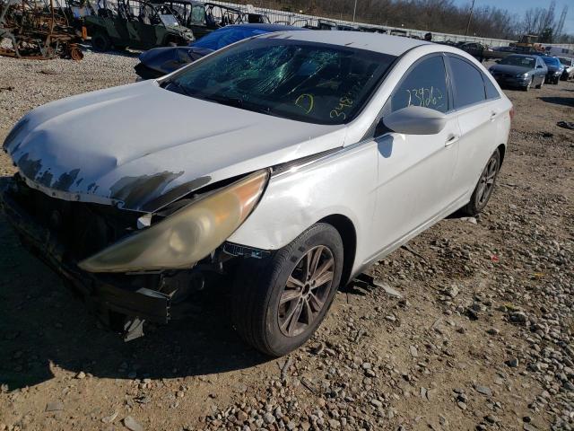 5NPEB4ACXBH069235 - 2011 HYUNDAI SONATA GLS WHITE photo 2