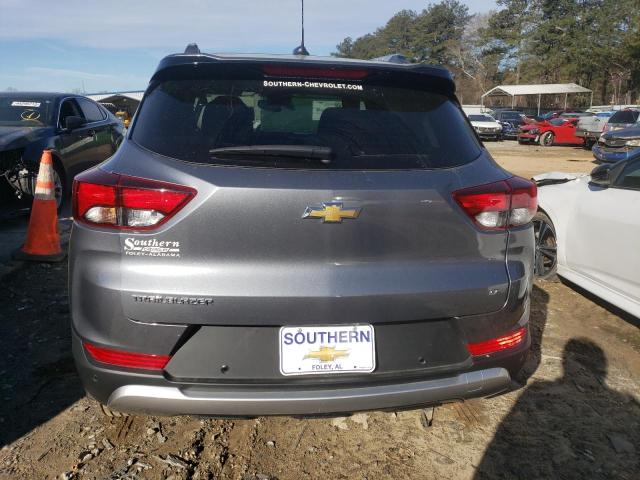 KL79MPS20NB104046 - 2022 CHEVROLET TRAILBLAZE LT GRAY photo 6