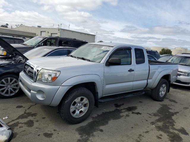 5TEUU42N78Z513375 - 2008 TOYOTA TACOMA ACCESS CAB ვერცხლისფერი ფოტო 1