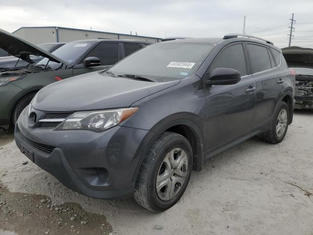 JTMZFREV8FD054033 - 2015 TOYOTA RAV4 LE GRAY photo 1