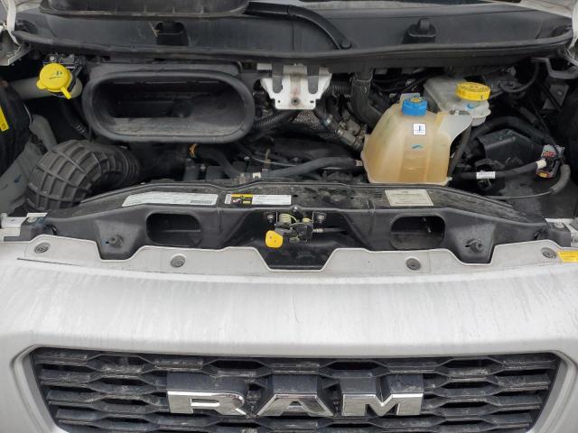3C6LRVDG7NE123307 - 2022 RAM PROMASTER 2500 HIGH თეთრი ფოტო 11