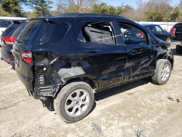 MAJ3S2GE5MC403177 - 2021 FORD ECOSPORT SE BLACK photo 3