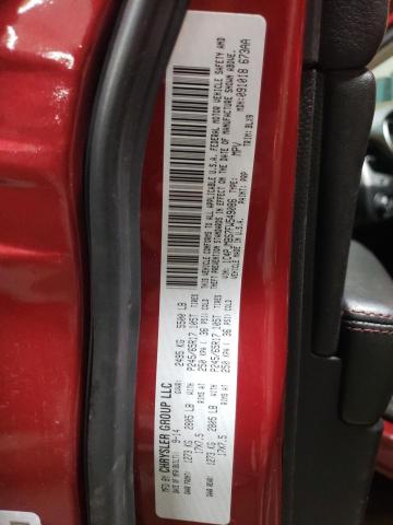 1C4PJMBS7FW549086 - 2015 JEEP CHEROKEE TRAILHAWK წითელი ფოტო 12