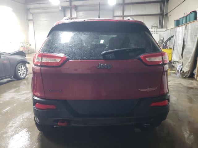 1C4PJMBS7FW549086 - 2015 JEEP CHEROKEE TRAILHAWK წითელი ფოტო 6