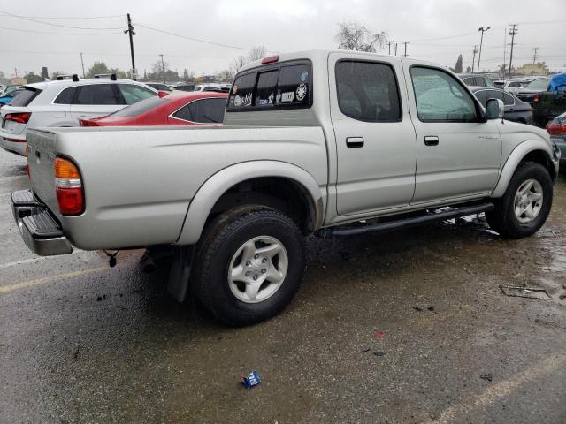 5TEGN92N13Z281839 - 2003 TOYOTA TACOMA DOUBLE CAB PRERUNNER SILVER photo 3