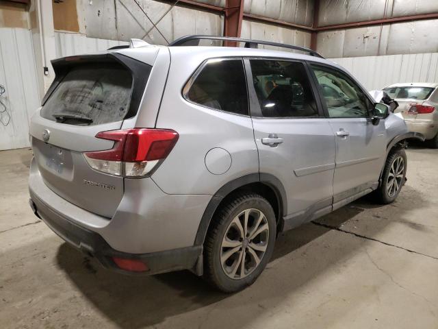 JF2SKAUC1LH414165 - 2020 SUBARU FORESTER LIMITED SILVER photo 3