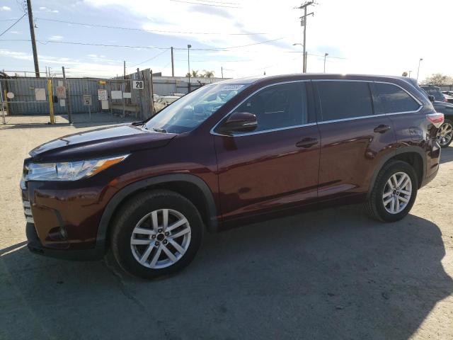 2016 TOYOTA HIGHLANDER LE, 