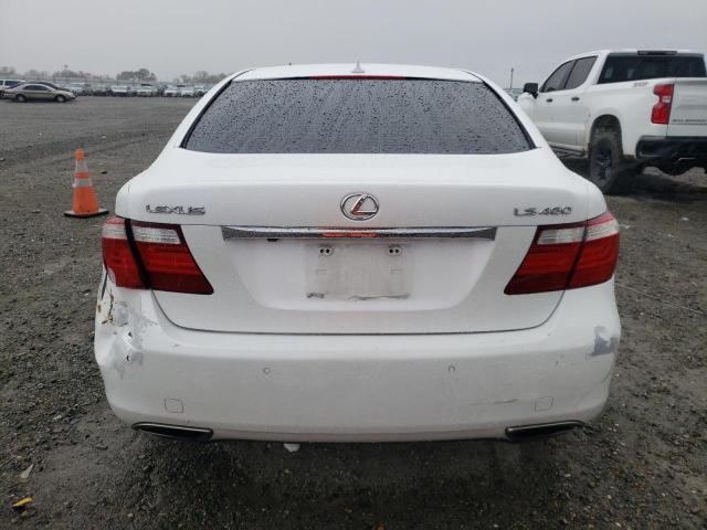 JTHBL46F275034424 - 2007 LEXUS LS 460 WHITE photo 6