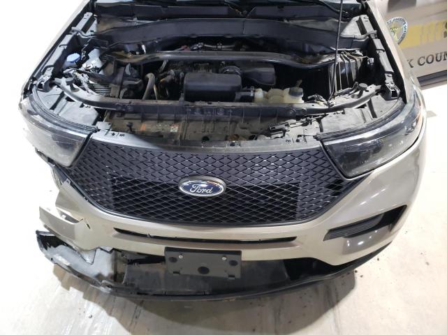 1FM5K8AB2LGC52628 - 2020 FORD EXPLORER POLICE INTERCEPTOR Qəhvəyi foto 12