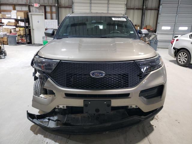 1FM5K8AB2LGC52628 - 2020 FORD EXPLORER POLICE INTERCEPTOR Qəhvəyi foto 5