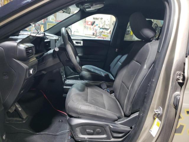 1FM5K8AB2LGC52628 - 2020 FORD EXPLORER POLICE INTERCEPTOR Qəhvəyi foto 7