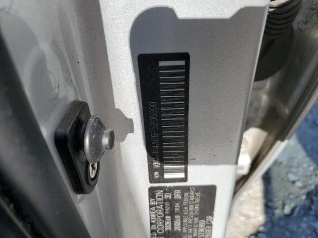 KNAFK4A66F5296990 - 2015 KIA FORTE LX SILVER photo 12