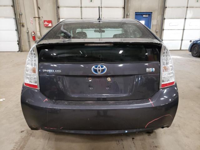 JTDKN3DU3A0009799 - 2010 TOYOTA PRIUS CHARCOAL photo 6