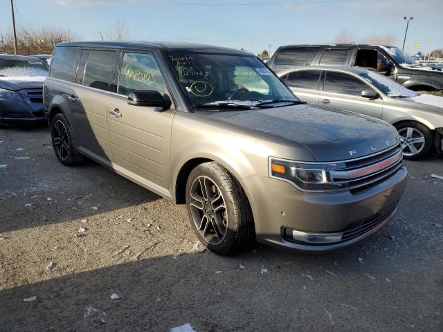 2FMHK6DT3DBD29425 - 2013 FORD FLEX LIMITED TAN photo 4