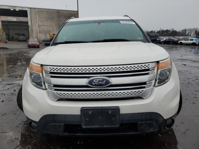 1FM5K8D85DGC33623 - 2013 FORD EXPLORER XLT WHITE photo 5