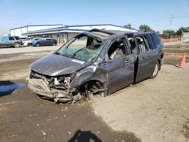 5FNRL38769B400452 - 2009 HONDA ODYSSEY EXL GRAY photo 1