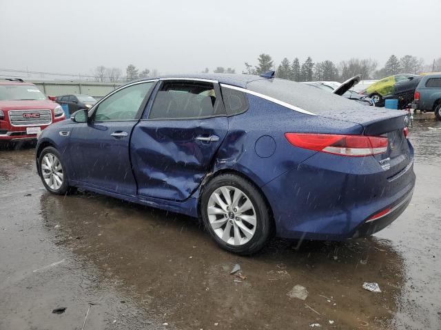 5XXGT4L39JG254423 - 2018 KIA OPTIMA LX BLUE photo 2