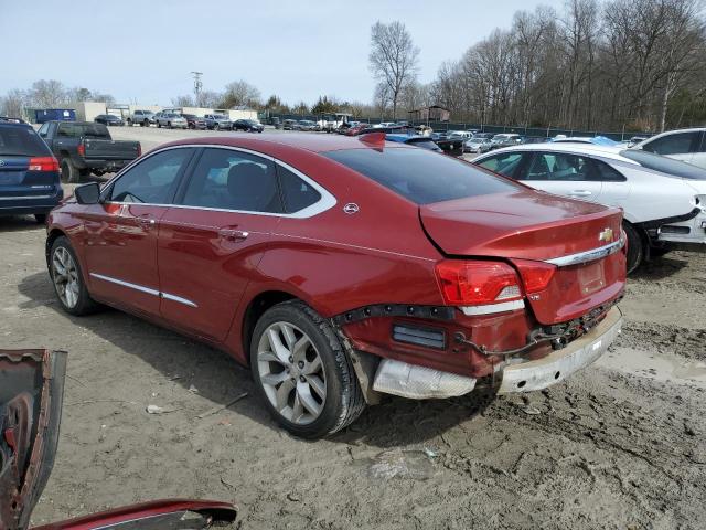 2G1165S37F9111384 - 2015 CHEVROLET IMPALA LTZ RED photo 2