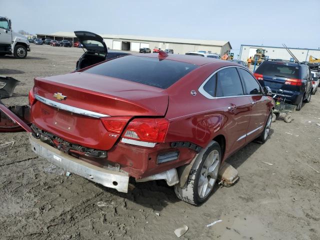 2G1165S37F9111384 - 2015 CHEVROLET IMPALA LTZ RED photo 3