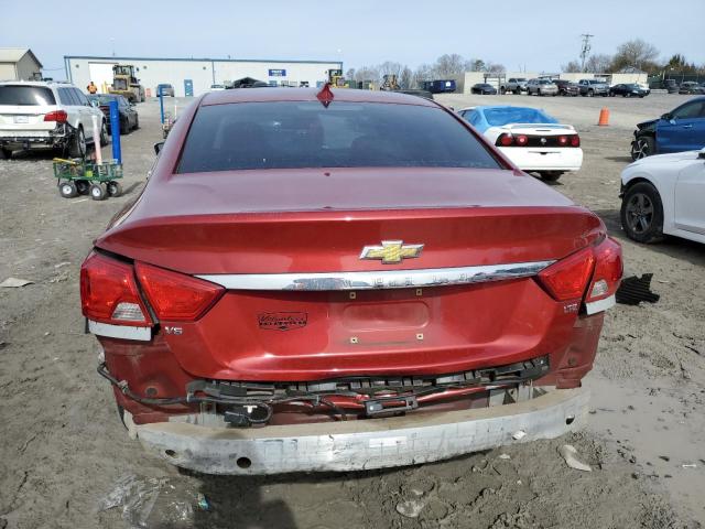 2G1165S37F9111384 - 2015 CHEVROLET IMPALA LTZ RED photo 6