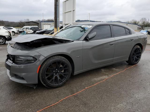 2C3CDXCT8HH652974 - 2017 DODGE CHARGER R/T GRAY photo 1