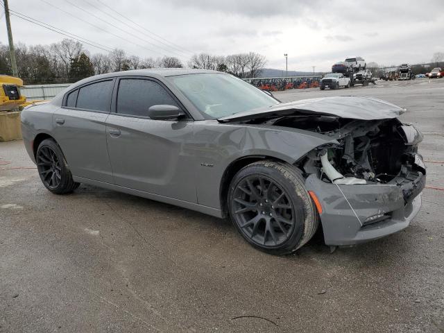 2C3CDXCT8HH652974 - 2017 DODGE CHARGER R/T GRAY photo 4
