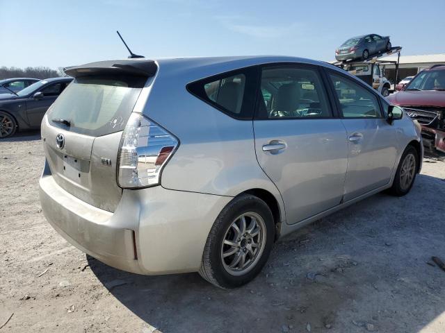 JTDZN3EU3E3325026 - 2014 TOYOTA PRIUS V SILVER photo 3