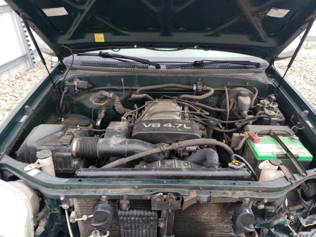 5TBRT34162S332259 - 2002 TOYOTA TUNDRA ACCESS CAB 绿色 照片 11