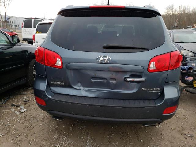 5NMSH73E78H225884 - 2008 HYUNDAI SANTA FE SE GRAY photo 6