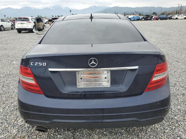 WDDGJ4HB9EG196095 - 2014 MERCEDES-BENZ C 250 BLUE photo 6