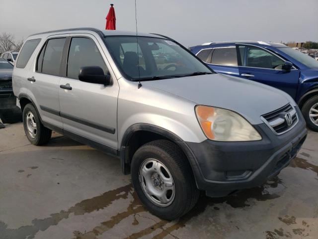 JHLRD68493C015608 - 2003 HONDA CR-V LX SILVER photo 4