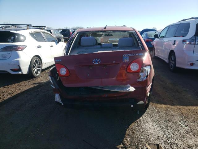 1NXBR32E15Z495720 - 2005 TOYOTA COROLLA CE RED photo 6