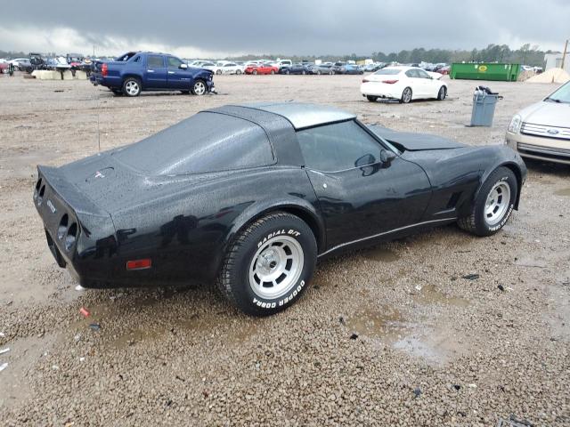 1Z878AS411066 - 1980 CHEVROLET CORVETTE BLACK photo 3