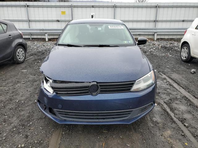 3VW2K7AJ2EM408634 - 2014 VOLKSWAGEN JETTA BASE Կապույտ լուսանկար 5