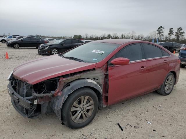 5NPEB4AC9EH883641 - 2014 HYUNDAI SONATA GLS RED photo 1