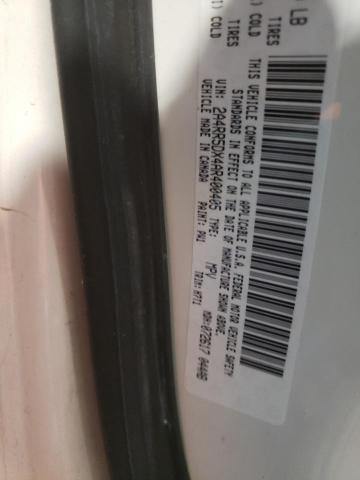 2A4RR5DX4AR400405 - 2010 CHRYSLER TOWN & COU TOURING თეთრი ფოტო 10