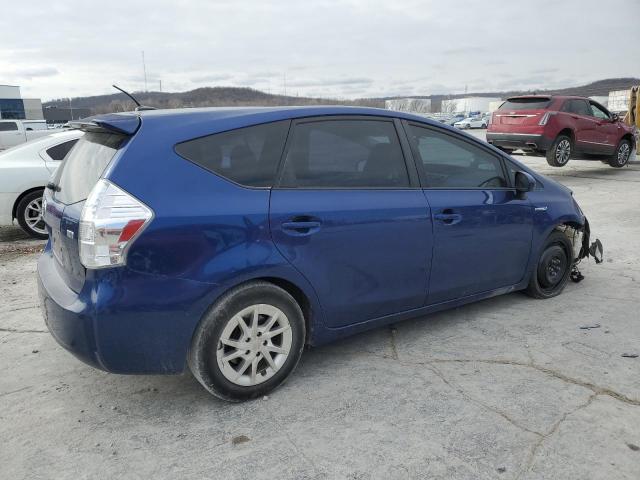 JTDZN3EU7C3115087 - 2012 TOYOTA PRIUS V BLUE photo 3