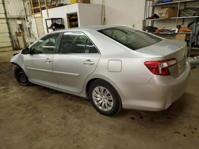 4T4BF1FK4ER432145 - 2014 TOYOTA CAMRY L SILVER photo 2