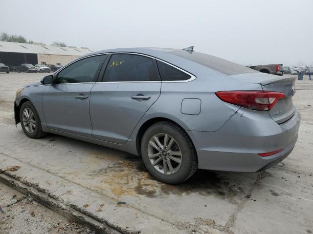 5NPE24AF4HH470606 - 2017 HYUNDAI SONATA SE GRAY photo 2