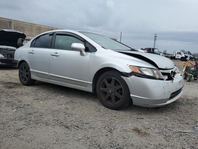 1HGFA16556L082896 - 2006 HONDA CIVIC LX SILVER photo 4