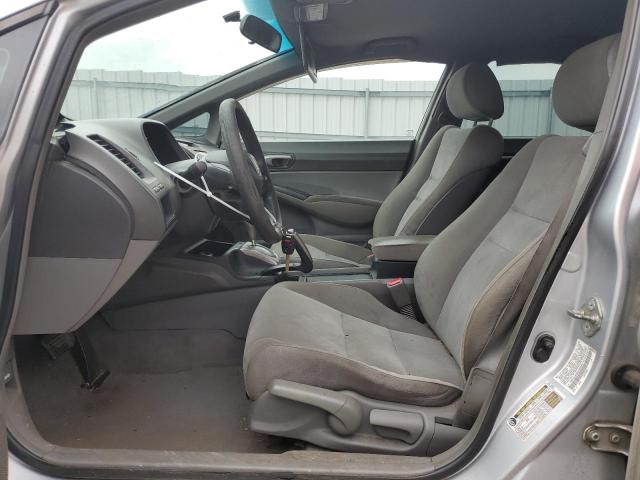 1HGFA16556L082896 - 2006 HONDA CIVIC LX SILVER photo 7