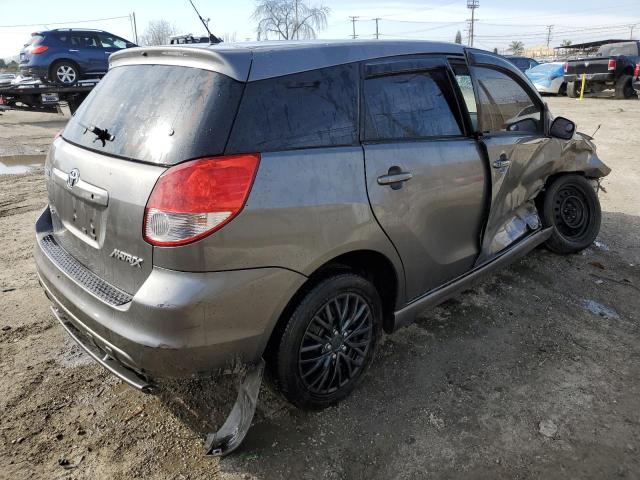 2T1KR32E24C202567 - 2004 TOYOTA COROLLA MA XR GRAY photo 3
