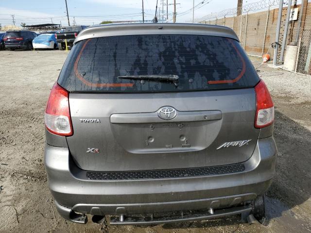 2T1KR32E24C202567 - 2004 TOYOTA COROLLA MA XR GRAY photo 6