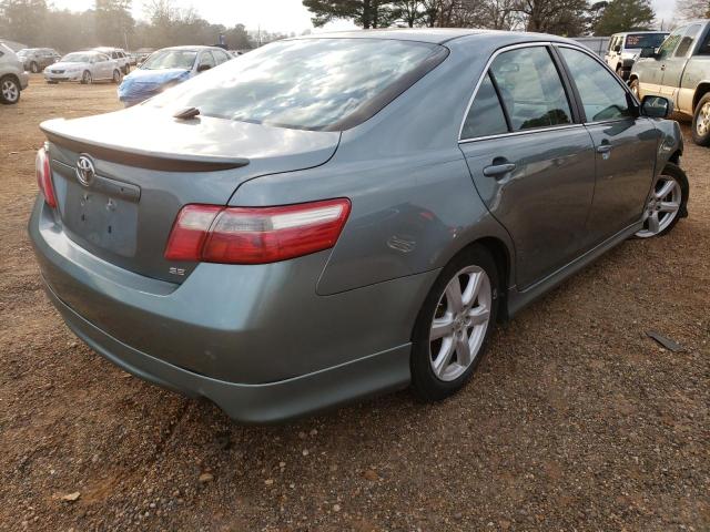 4T1BK46K57U529042 - 2007 TOYOTA CAMRY LE GREEN photo 4