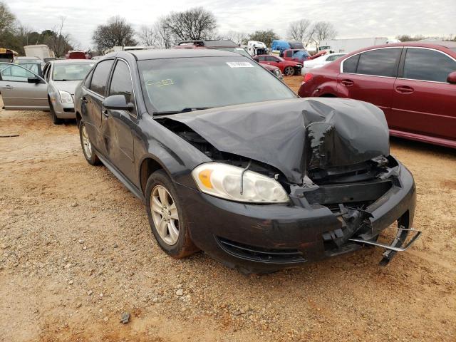 2G1WF5E33C1328698 - 2012 CHEVROLET IMPALA LS BLACK photo 1