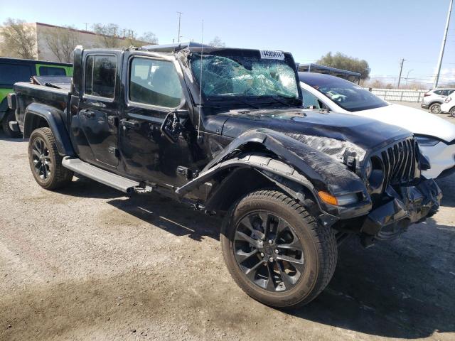 1C6HJTFG9ML503804 - 2021 JEEP GLADIATOR OVERLAND BLACK photo 4