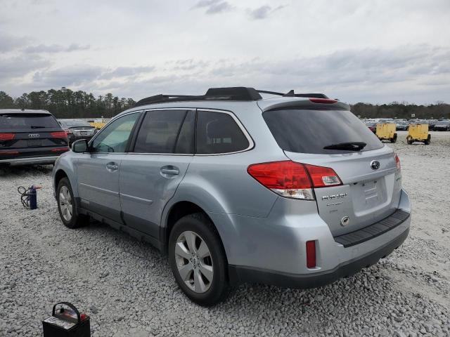 4S4BRBLC0C3212721 - 2012 SUBARU OUTBACK 2.5I LIMITED SILVER photo 2