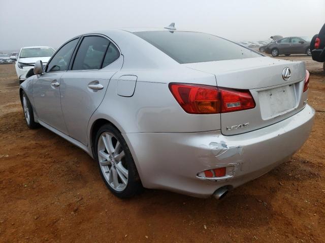 JTHBK262875042399 - 2007 LEXUS IS 250 SILVER photo 3