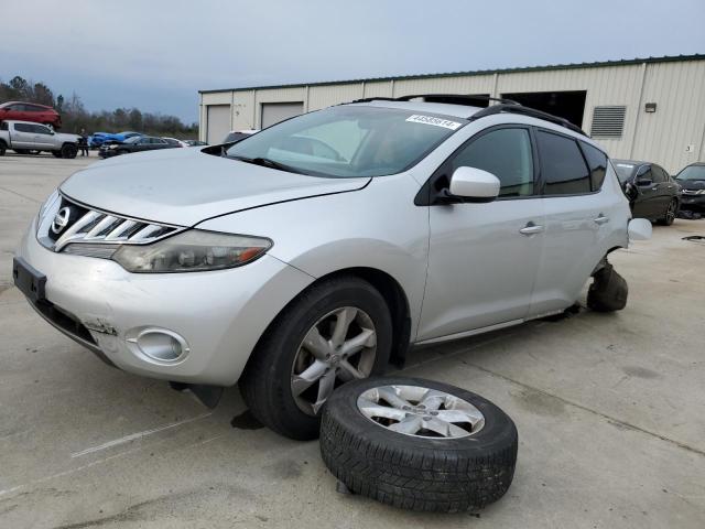 JN8AZ1MU0AW000242 - 2010 NISSAN MURANO S SILVER photo 1