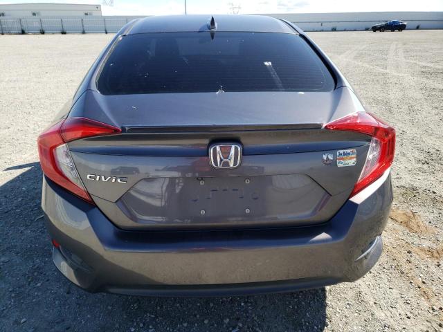 JHMFC1F31JX004185 - 2018 HONDA CIVIC EX GRAY photo 6